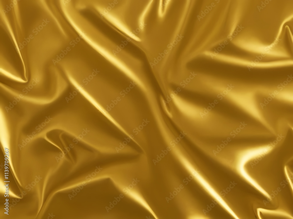 Fototapeta premium Gold metal background. Brushed metallic texture. 3d rendering