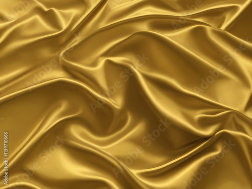 Gold metal background. Brushed metallic texture. 3d rendering