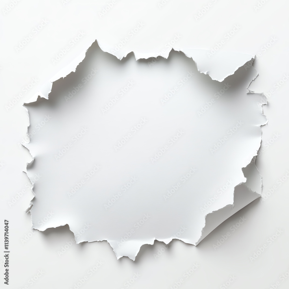 Torn paper with empty space for your creative design concepts and ideas. Torn paper with empty space for your creative design concepts and ideas.