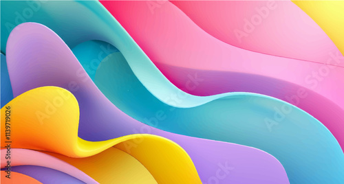 abstract halftone background set  gradient colors