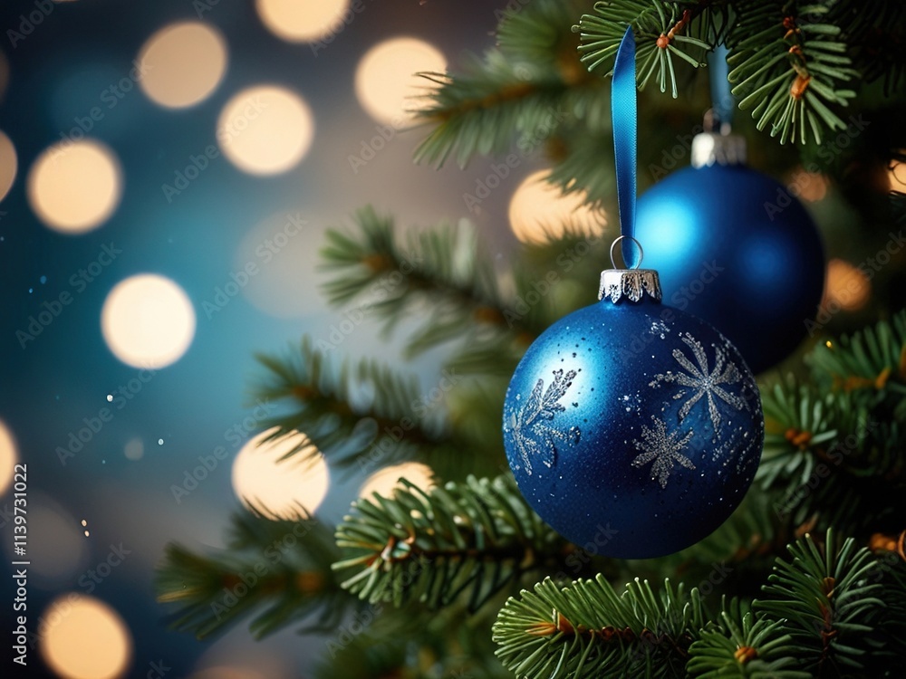 christmas decoration on a tree christmas decoration on a tree