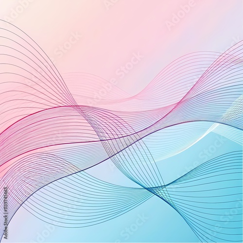 abstract background with waves