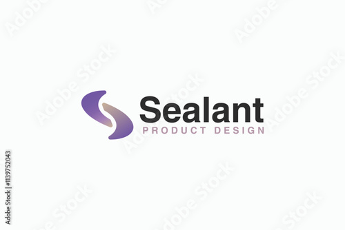 creative sealant logo vector design template with elegant gradient. modern sealant product design logo vector ideas isolated on white background