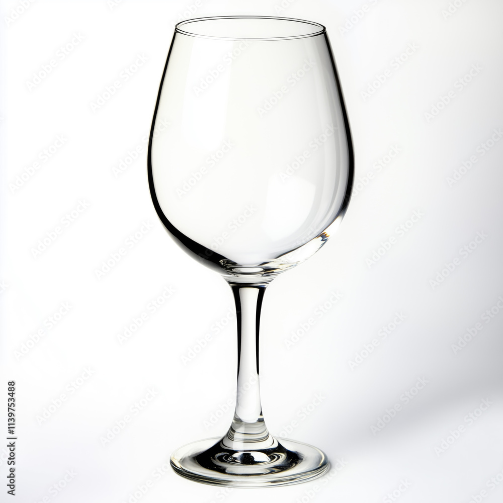 clean Wine glass sitting clean Wine glass sitting