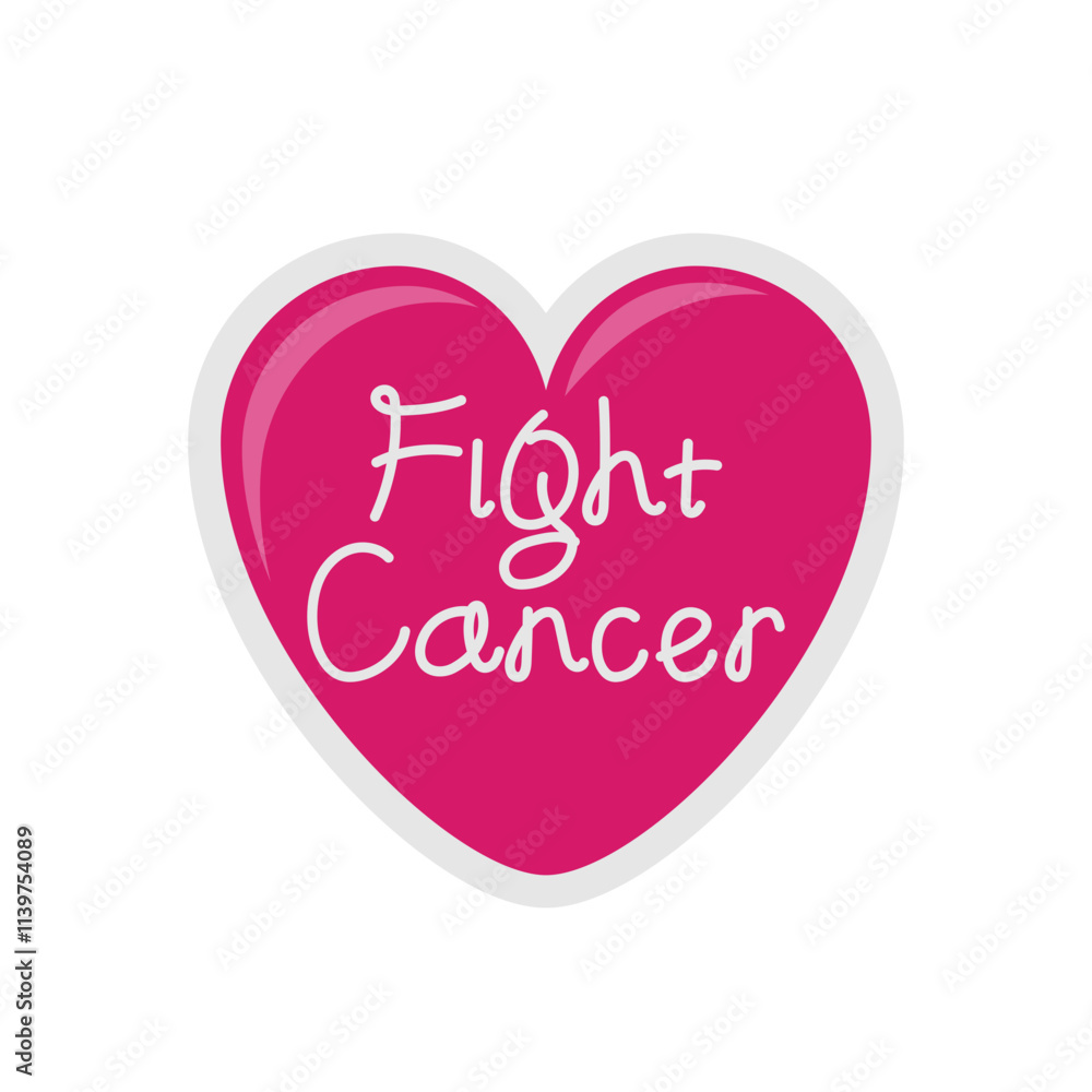Fight Cancer Sticker