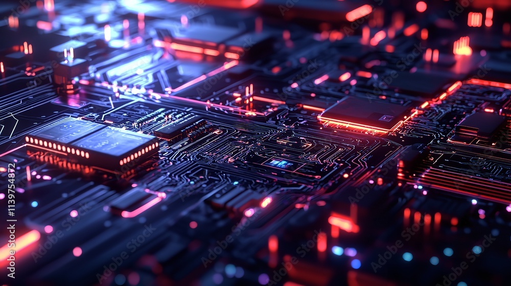 Obraz premium Interact with AI Brain and Artificial Intelligence Technology