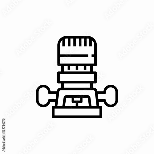 perforator tool icon sign vector