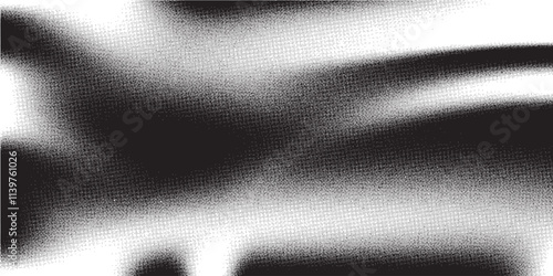 Gritty texture sand on transparent background.Monochrome noise halftone, grit pattern.Vector isolated illustration
