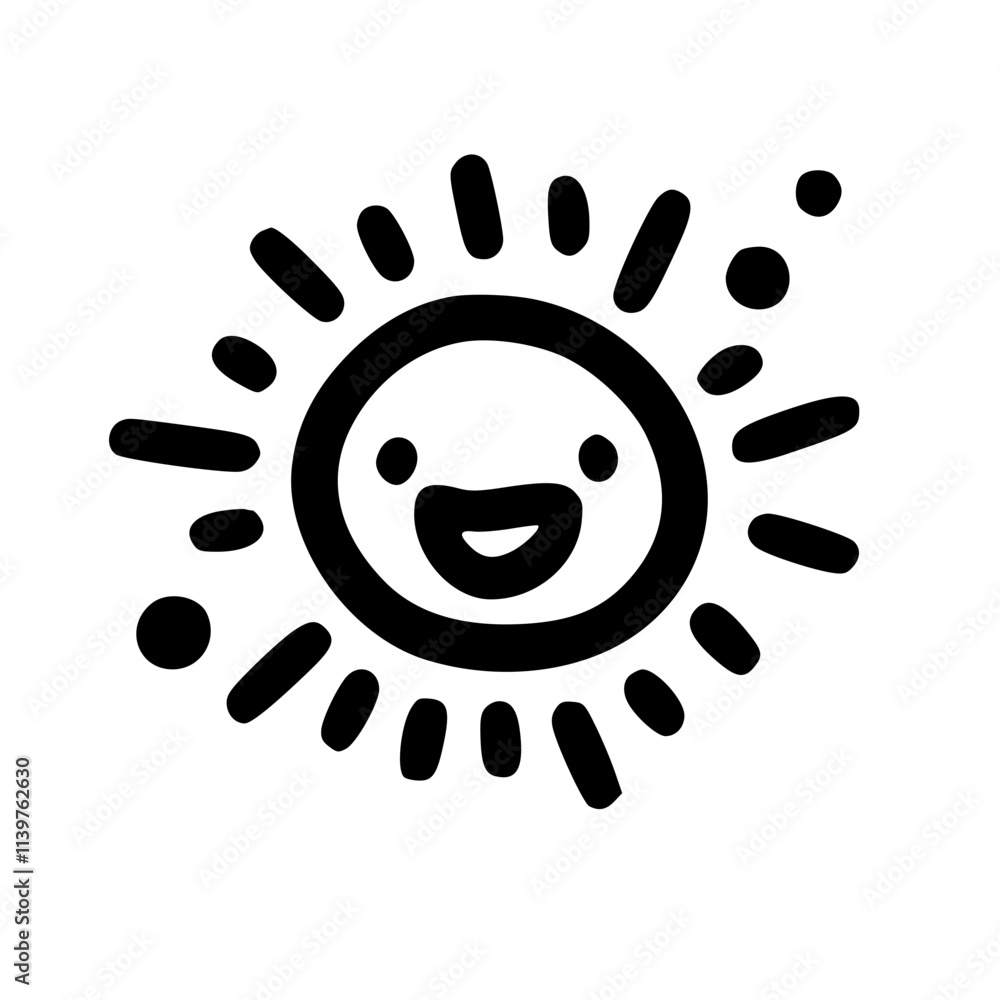 Enchanting Elements A Journey Through Unique and Captivating Icons of Clouds and Weather Depicting the Playful Beauty of Nature