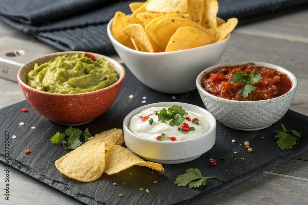 Chips with Gourmet Dips Chips with Gourmet Dips