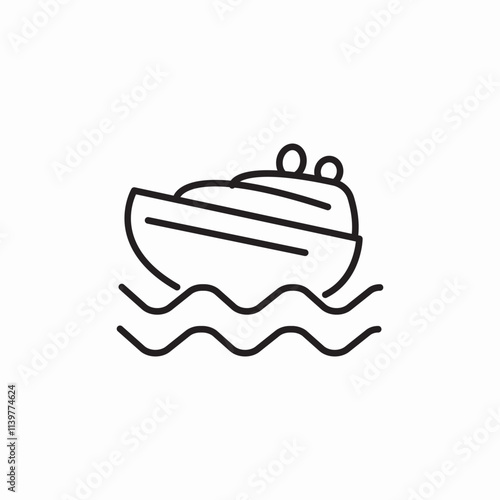 boat ship icon sign vector