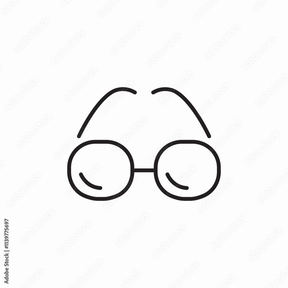 summer sunglasses icon sign vector summer sunglasses icon sign vector