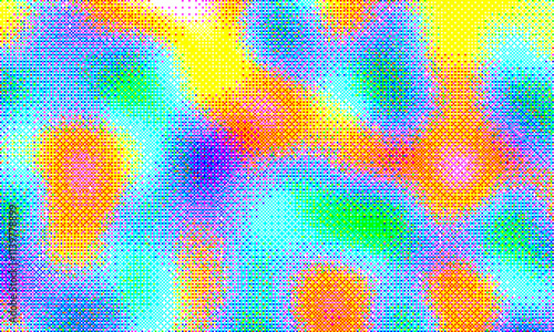 Pixel bitmap texture pattern. Geometric pixel pattern. Abstract bitmap retro design. Vector illustration