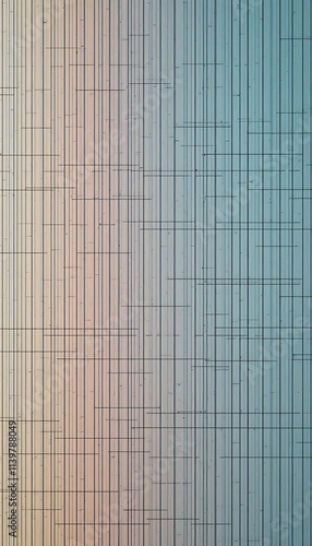 Wallpaper Mural Minimal grid lines with subtle distortions for a dynamic effect Torontodigital.ca