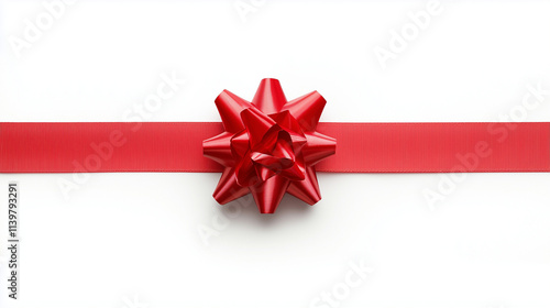 Red Ribbon Bow: Festive ele...