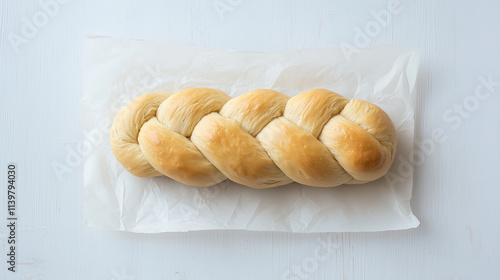 Golden Braided Bread: A fre...