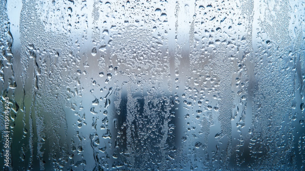 Rainy Day Bliss: Serene Reflections in Crystalline Droplets Rainy Day Bliss: Serene Reflections in Crystalline Droplets