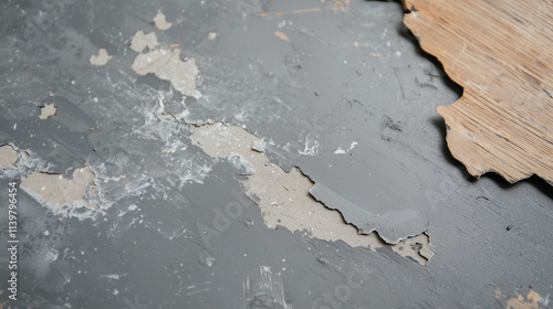 Damaged Wooden Surface: Clo...