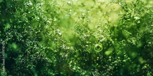 Green mix grunge stain texture with gradient colors shade vintage filter retro light leak style. Grunge stain texture with gradient colors shade vintage filter retro light leak style for background de