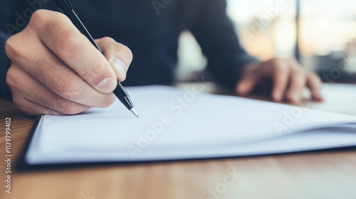 Handwriting Notes: Close-up...