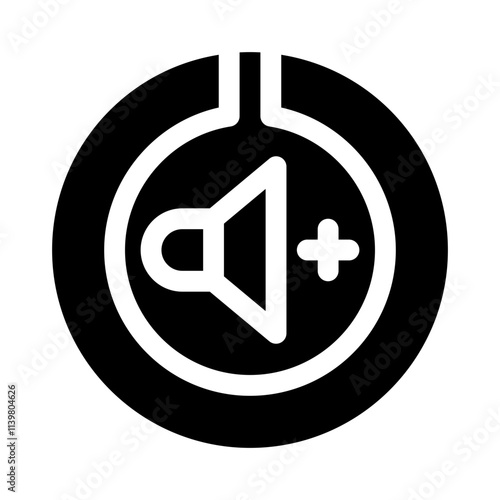 volume control glyph icon