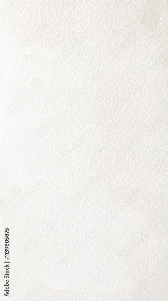 Fototapeta premium Seamless white watercolor paper texture background closeup with subtle, natural patterns and smooth surface. Ideal for creative projects requiring clean, artistic paper surfaces. Perfect for banners,