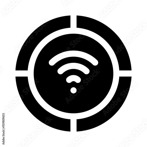 Wi Fi glyph icon