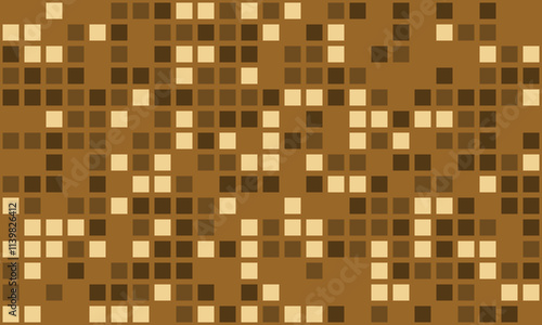 Geometric grid pattern with textured cubes and bright colours. Great for trendy, minimal designs, fabric prints, or background decor.