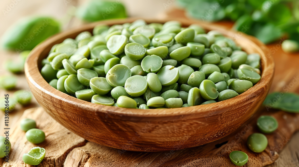 Greens beans in a blow on a white background. Greens beans in a blow on a white background.