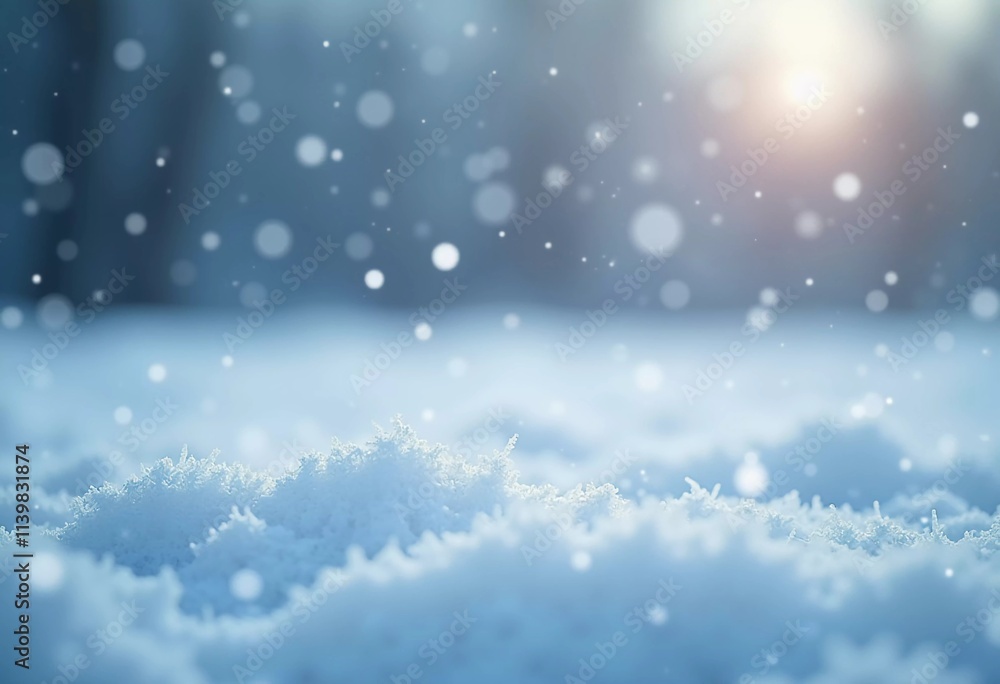 Snowflakes drift softly to the ground, blanketing a tranquil winter scene. The sunlight sparkles through the snowdrifts, enhancing the festive atmosphere. Generative AI Snowflakes drift softly to the ground, blanketing a tranquil winter scene. The sunlight sparkles through the snowdrifts, enhancing the festive atmosphere. Generative AI
