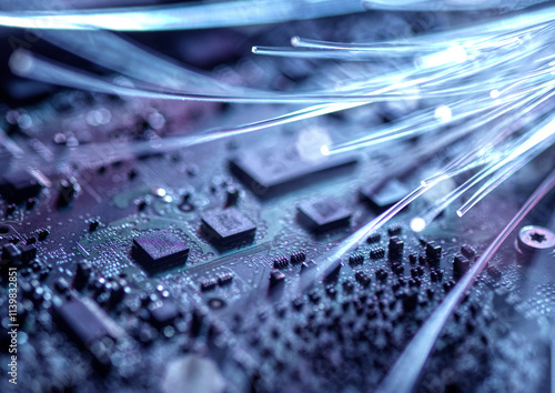 Data transfer, conceptual image