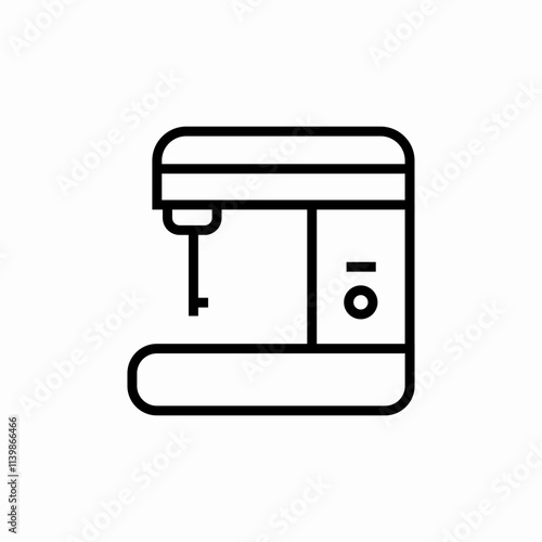 sewing machine icon sign vector