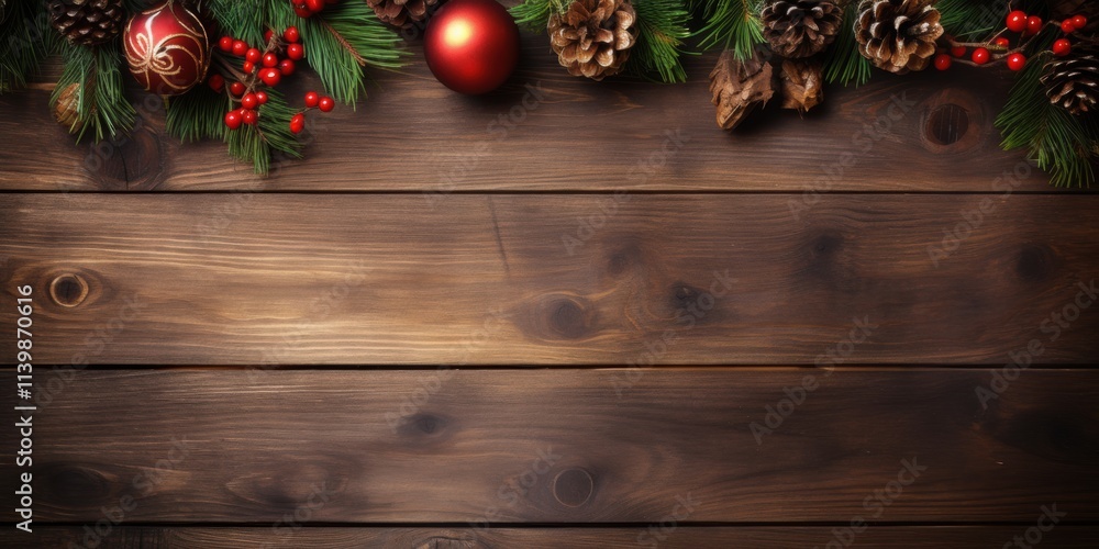 photograph of Decorative Christmas background with wood, Xmas Rustic wooden sign with copy space. photograph of Decorative Christmas background with wood, Xmas Rustic wooden sign with copy space.