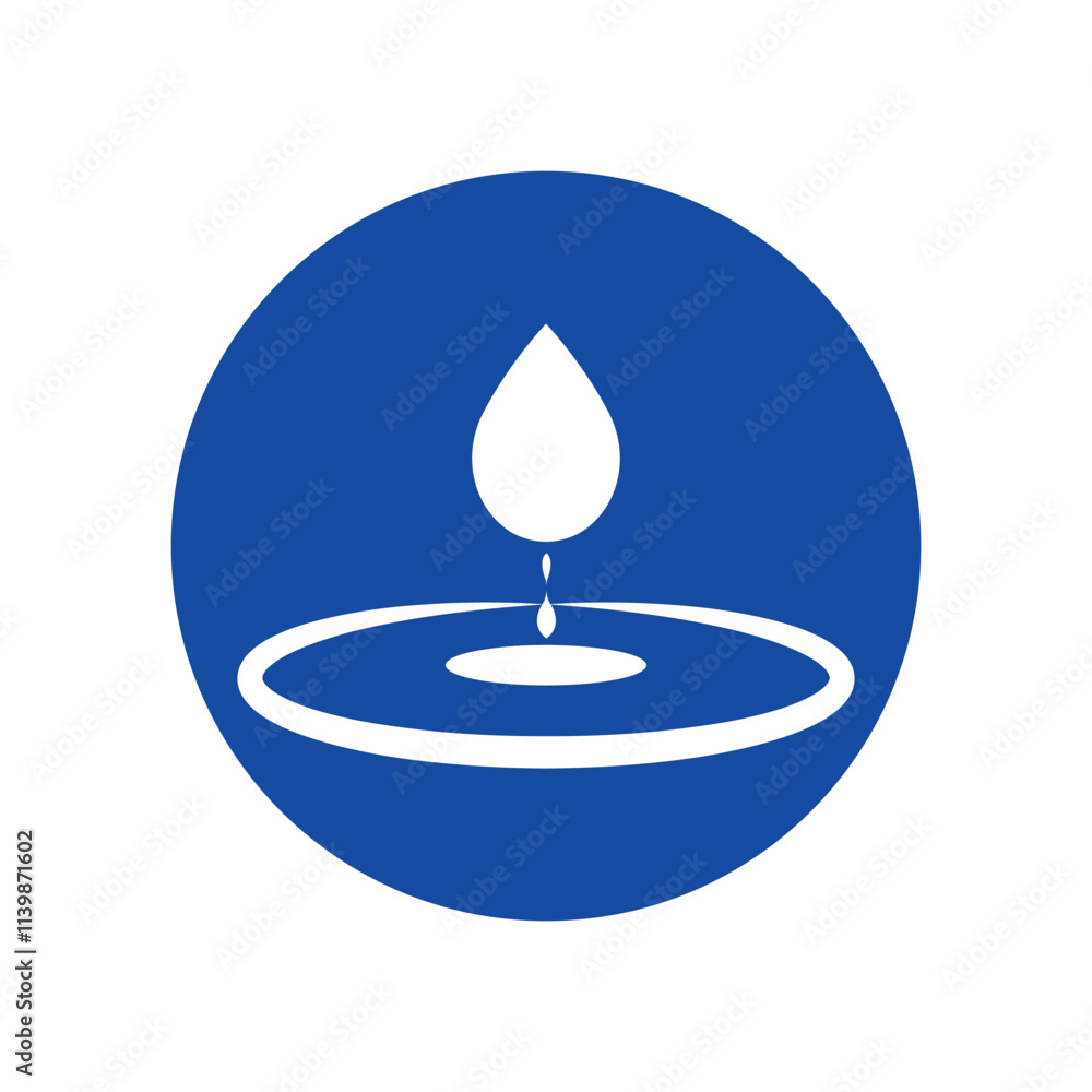 Water Logo Design Graphic Illustration Water Logo Design Graphic Illustration