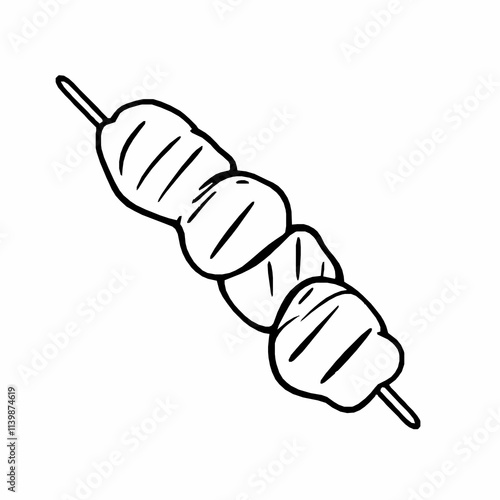 Tandoori Chicken Kebab Stick