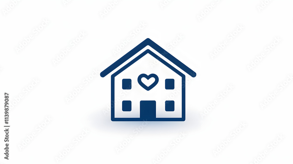 A simple vector icon depicting an old university building, symbolizing education, tradition, and academic heritage, with a classic architectural design that evokes a sense of history and intellectual A simple vector icon depicting an old university building, symbolizing education, tradition, and academic heritage, with a classic architectural design that evokes a sense of history and intellectual