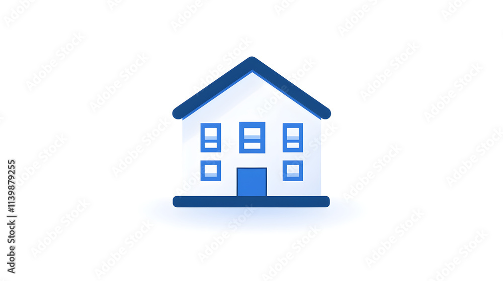 A simple vector icon depicting an old university building, symbolizing education, tradition, and academic heritage, with a classic architectural design that evokes a sense of history and intellectual A simple vector icon depicting an old university building, symbolizing education, tradition, and academic heritage, with a classic architectural design that evokes a sense of history and intellectual