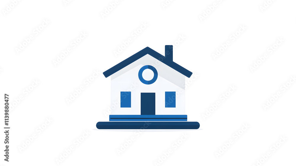 A simple vector icon depicting an old university building, symbolizing education, tradition, and academic heritage, with a classic architectural design that evokes a sense of history and intellectual A simple vector icon depicting an old university building, symbolizing education, tradition, and academic heritage, with a classic architectural design that evokes a sense of history and intellectual