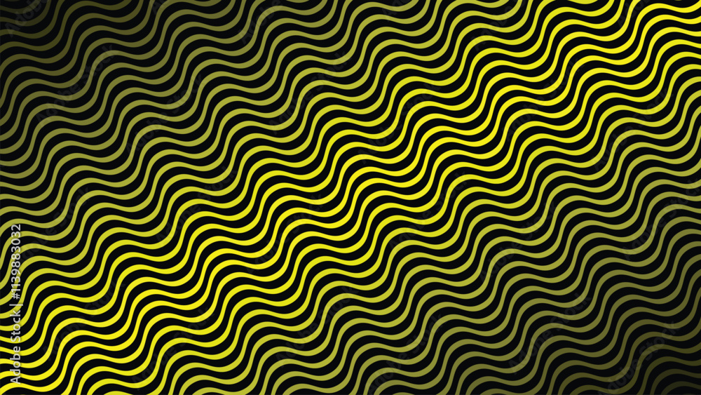 Yellow wavy stripes line abstract seamless pattern background Yellow wavy stripes line abstract seamless pattern background