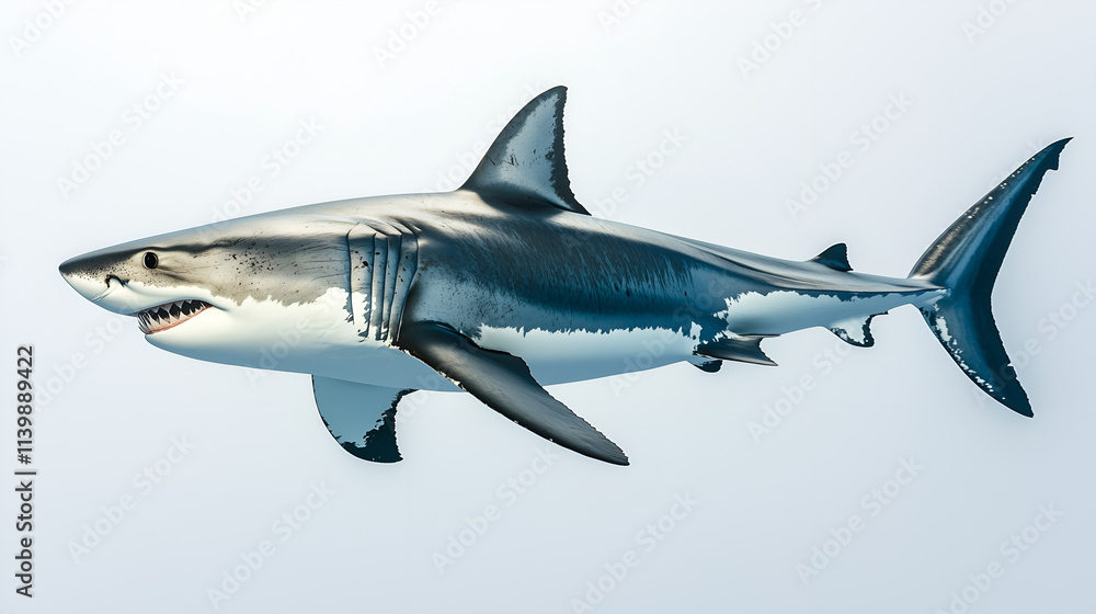 Naklejka premium great shark