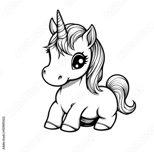 horse cartoon illustration