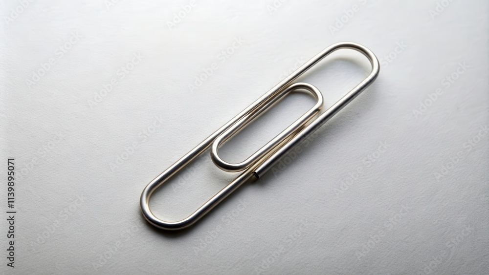 Paper clip on a background for easy editing, stationery, office supplies, metal, isolated, white, clip, attachment, organizational Paper clip on a background for easy editing, stationery, office supplies, metal, isolated, white, clip, attachment, organizational