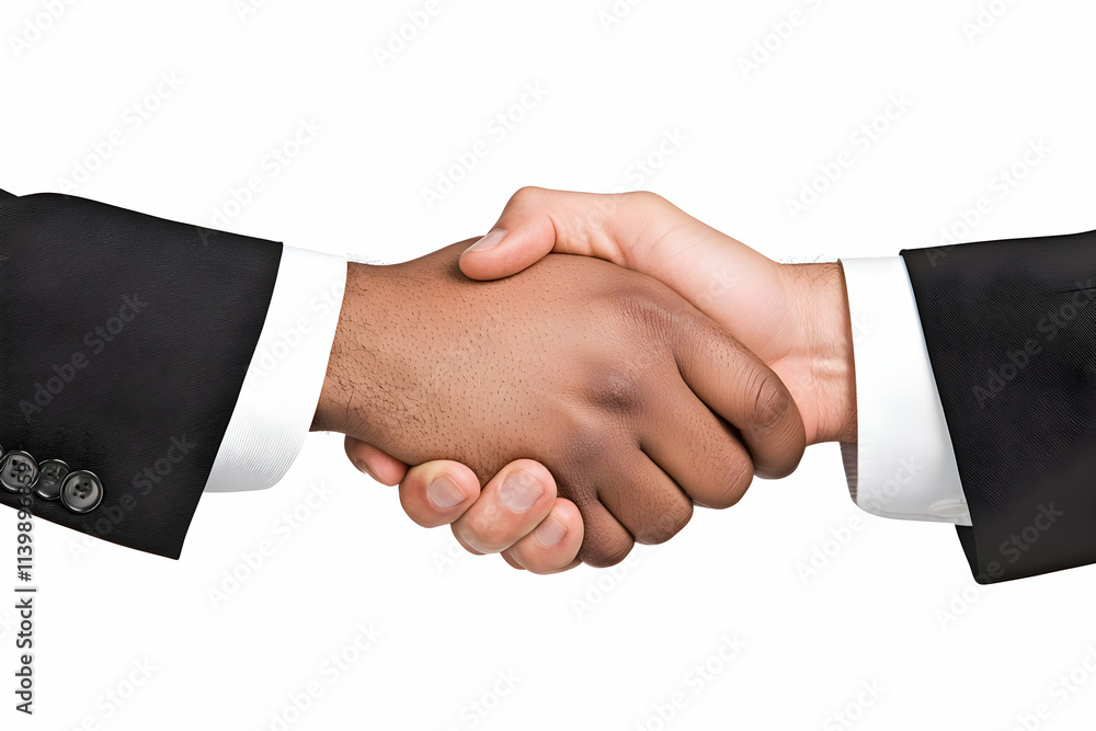 Realistic Image of a Handshake Realistic Image of a Handshake