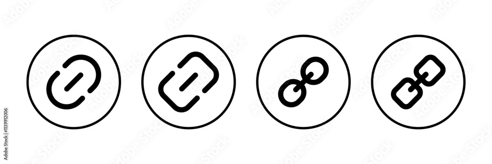 External link symbol icon vector. Link icon isolated on white background. Link vector icon. Hyperlink chain symbol External link symbol icon vector. Link icon isolated on white background. Link vector icon. Hyperlink chain symbol