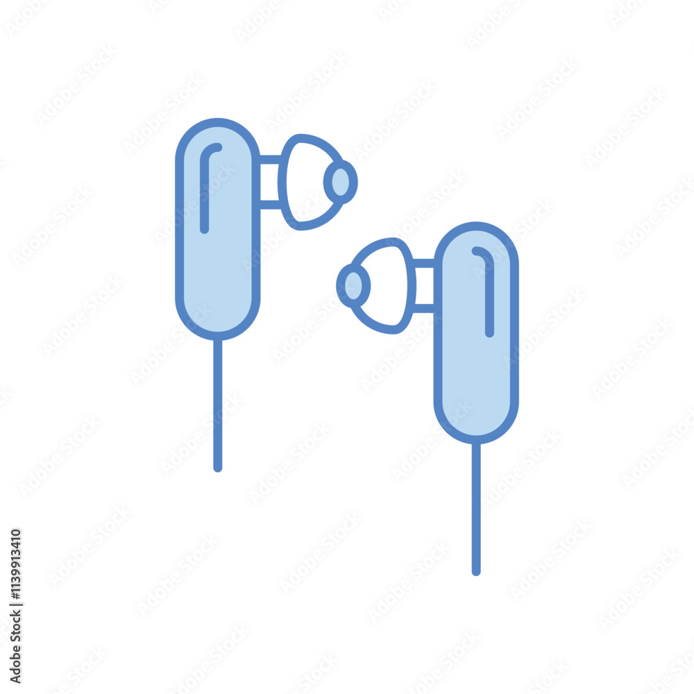 Handsfree vector icon Handsfree vector icon