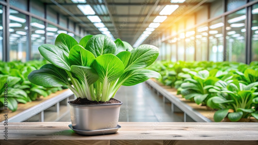 Fresh hydroponically grown bok choy in a modern indoor garden, bok choy, hydroponic, indoor garden, fresh Fresh hydroponically grown bok choy in a modern indoor garden, bok choy, hydroponic, indoor garden, fresh