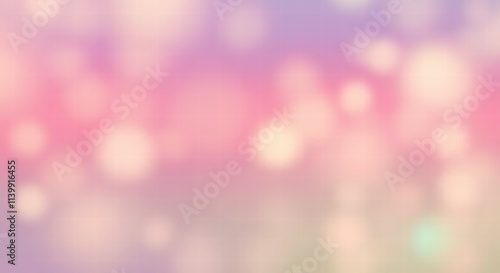 Pastel Dreams: A soft, dreamy background with a gradient of pink, purple, and yellow hues. The image features blurred bokeh lights, creating a whimsical and ethereal atmosphere.