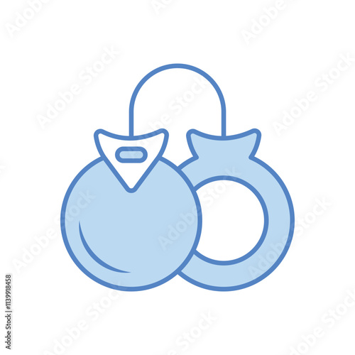 Castanets  vector icon