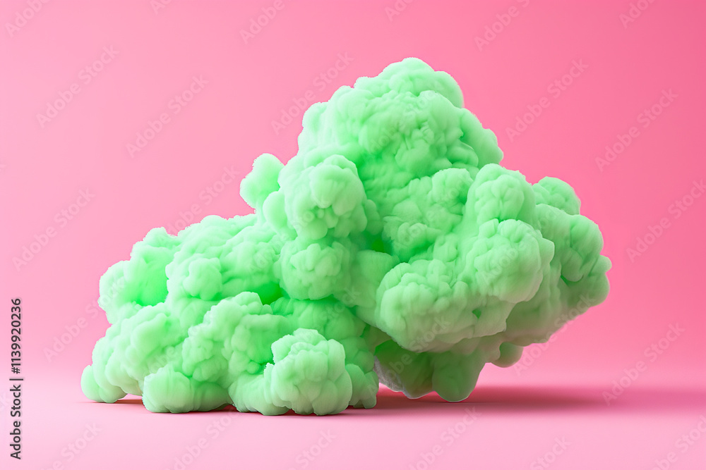 cloud on colored background cloud on colored background