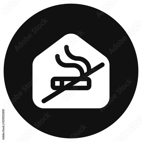 Editable no smoking room vector icon. Part of a big icon set family. Perfect for web and app interfaces, presentations, infographics, etc